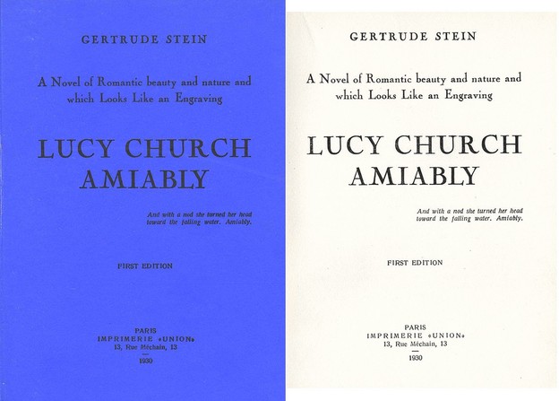 Gertrude Stein, Lucy Church Amiably